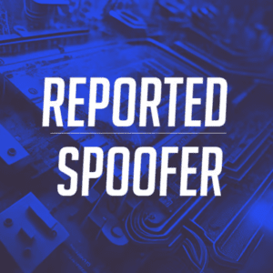 Reported spoofer